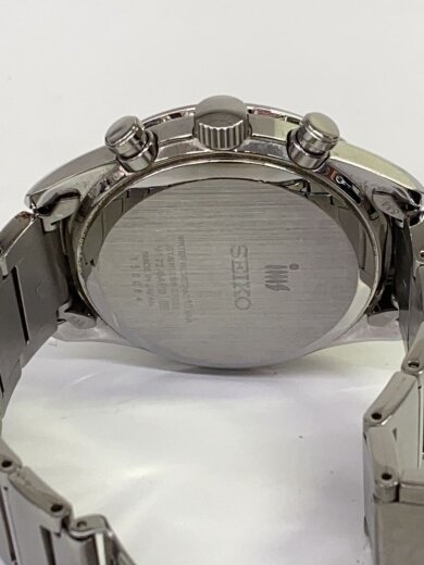 商品画像：ソーラー腕時計/アナログ/ステンレス/NVY/SLV/SS/V172-0AP0 3