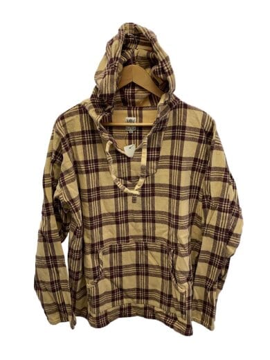 商品画像：パーカー/XS/--/BEG/チェック 1