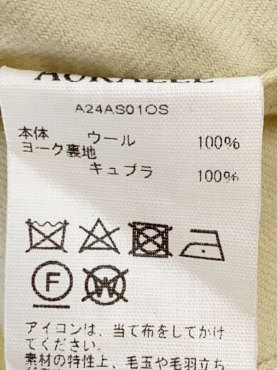 商品画像：長袖シャツ/4/ウール/BEG/A24AS01OS// 5