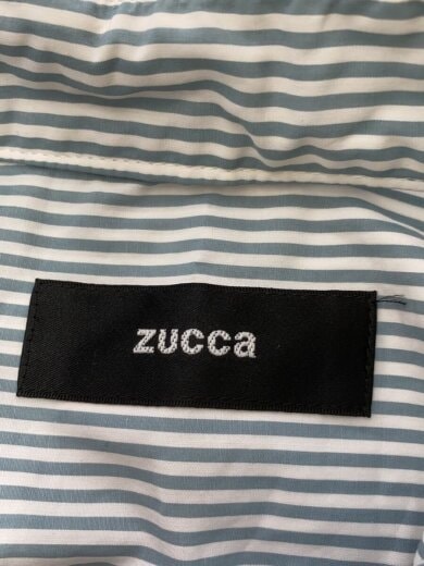 商品画像：長袖シャツ/XL/コットン/BLU/ストライプ/ZU66-FJ031// 3