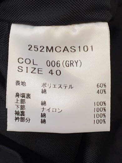 商品画像：ジャケット/40/ポリエステル/KHK/252MCAS101// 4