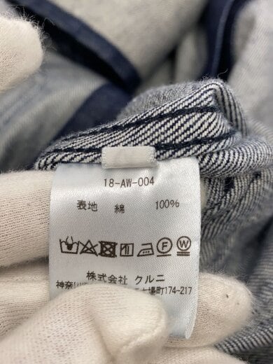 商品画像：ステンカラーコート/1/デニム/IDG/18-AW-004// 5