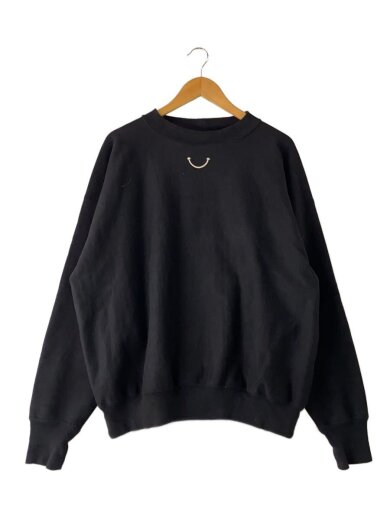 商品画像：スウェット/XL/コットン/BLK/無地/RE-C0-BK-00-00-246// 1