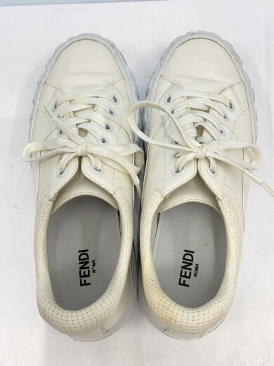 画像：FENDIローカットスニーカー/UK6/WHT/7E14153