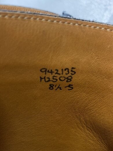 商品画像：レースアップブーツ/UK8.5/BLK/レザー/M2508// 5