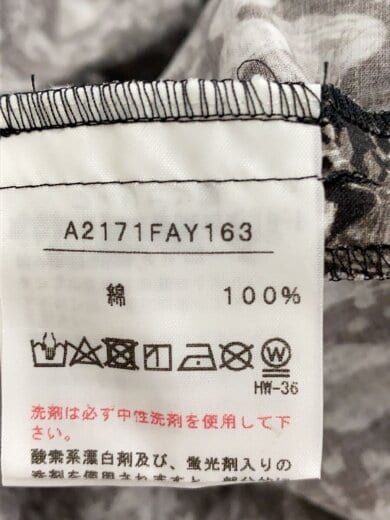 商品画像：半袖ワンピース/--/コットン/BLK/総柄/A2171FAY163// 4