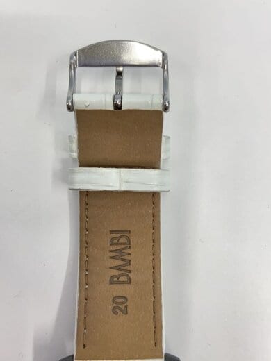 商品画像：クォーツ腕時計/アナログ/レザー/GRY/WHT/BN0255-03E// 7
