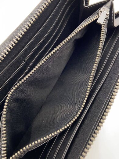 商品画像：長財布/PVC/BLK/総柄/レディース/H2230// 5