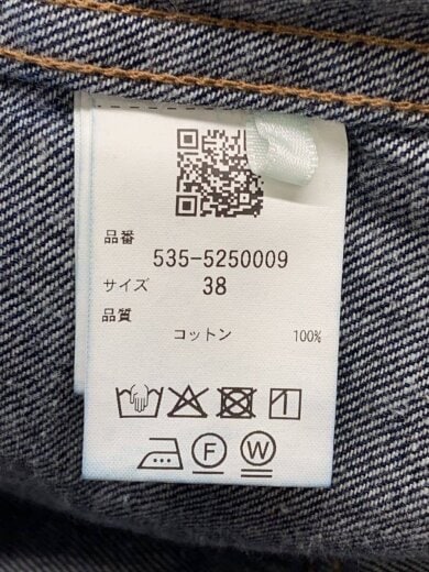 商品画像：Gジャン/38/デニム/IDG/無地/535-5250009// 5