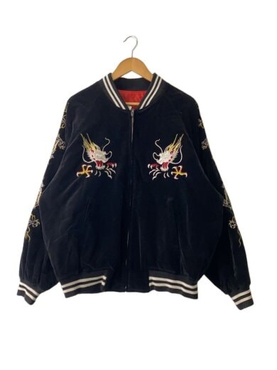 商品画像：スカジャン/--/ナイロン/BLK/C-GH-1422// 1