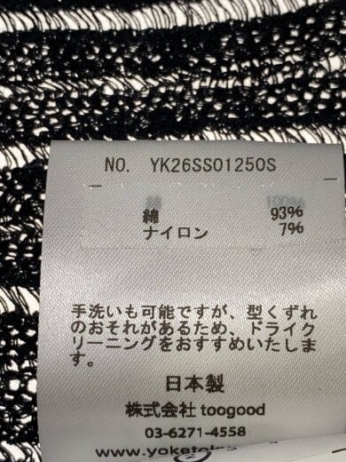 商品画像：半袖シャツ/2/コットン/BLK/YK26SAS01250S// 4