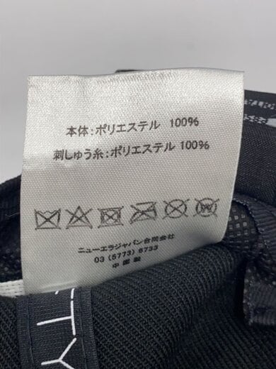 商品画像：キャップ/--/ポリエステル/BLK/メンズ 7