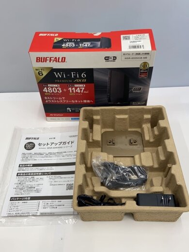 商品画像：無線LANルーター(Wi-Fiルーター) WSR-6000AX8シリーズ WSR-6000AX8-MB 8