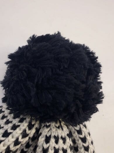 商品画像：ニットキャップ/--/ウール/BLK/レディース 6