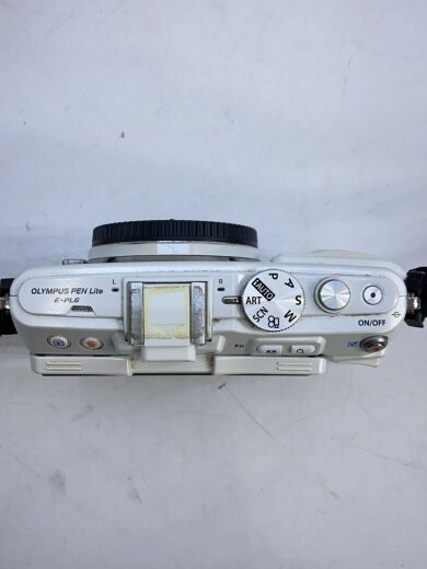 商品画像：デジタル一眼カメラ OLYMPUS PEN Lite E-PL6 レンズキット [ホワイト] 3