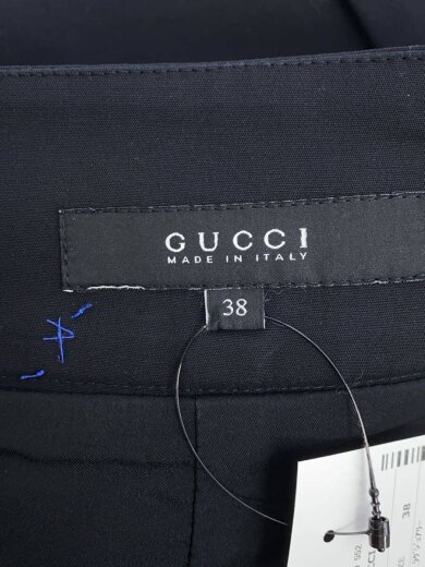 商品画像：スカート/38/コットン/BLK/無地/197997 4