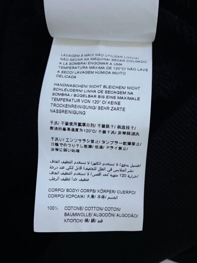 商品画像：スウェット/2/コットン/BLK/無地/MJXA0047063588 4