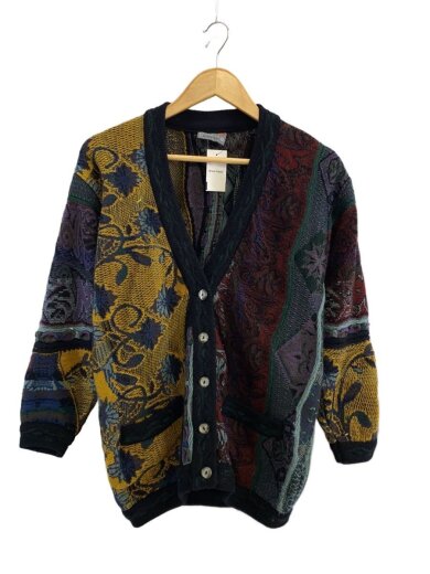 商品画像：カーディガン(厚手)/SS/ウール/マルチカラー/総柄// 1