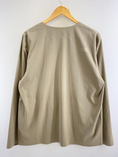 商品画像：TECH LOUNGE CARDIGAN_テックラウンジカーディガン/L/ポリエステル/KHK 2