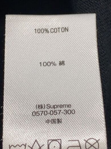 商品画像：Tシャツ/S/コットン/BLK// 4