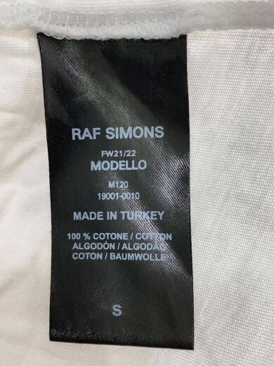 商品画像：Tシャツ/S/コットン/WHT// 4