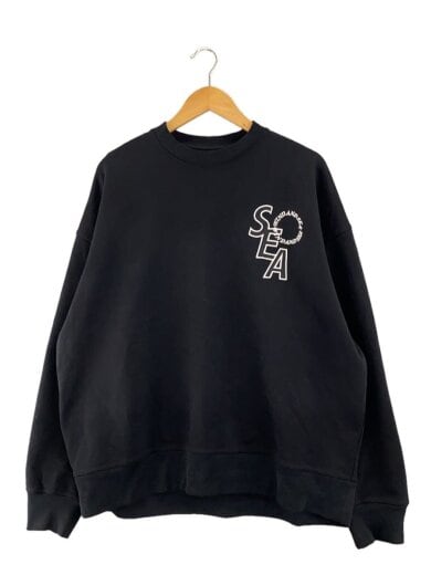 商品画像：スウェット/M/コットン/BLK/WDS-11TH-CS-19// 1