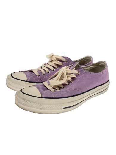 商品画像：ローカットスニーカー/27.5cm/PUP/スウェード/1CL691/CHUCK TAYLOR SUEDE OX/紫 1