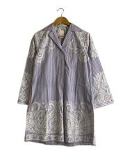 ETRO/シャツワンピース/38/コットン/マルチカラー/ストライプ/201-13469-9556