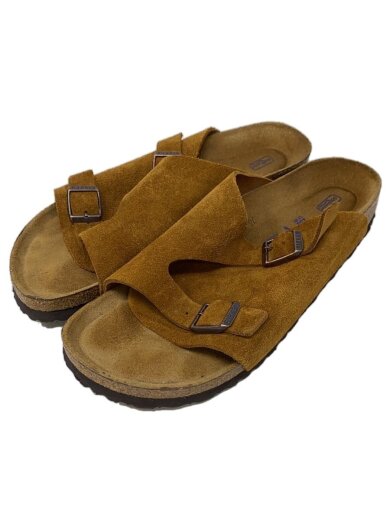 画像：BIRKENSTOCKサンダル/40/CML/スウェード/靴/スリッパ/草履/革/シューズ/夏/茶色/26.0/1