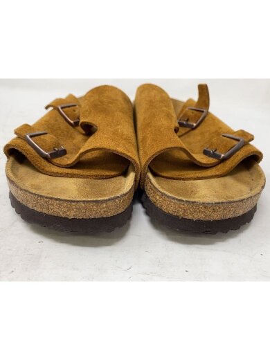 画像：BIRKENSTOCKサンダル/40/CML/スウェード/靴/スリッパ/草履/革/シューズ/夏/茶色/26.0/3