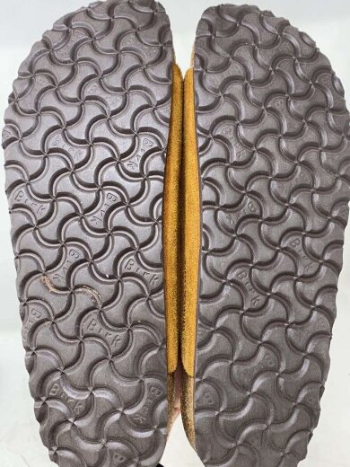 画像：BIRKENSTOCKサンダル/40/CML/スウェード/靴/スリッパ/草履/革/シューズ/夏/茶色/26.0/6
