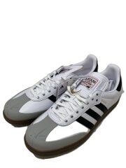 SAMBA BAPE_サンバ ベイプ/27.5cm/WHT/レザー/タグ付き/コラボ/BAPE/エイプ