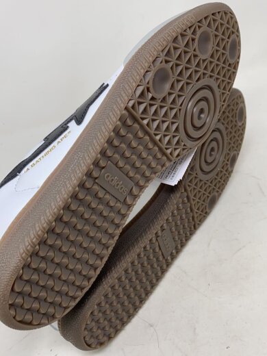 商品画像：SAMBA BAPE_サンバ ベイプ/27.5cm/WHT/レザー/タグ付き/コラボ/BAPE/エイプ 6