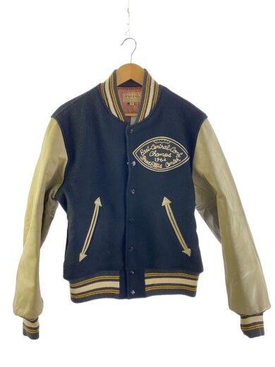 商品画像：スタジャン/40/ウール/BLK/無地/M16487 1