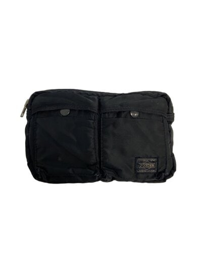 商品画像：TANKER/タンカー/使用感有/ウエストバッグ/ナイロン/BLK/無地 1