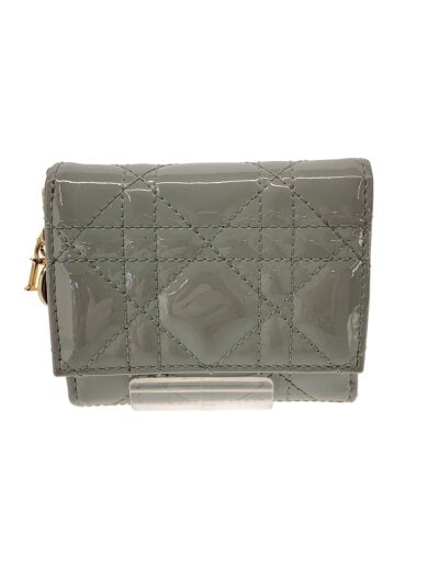 商品画像：3つ折り財布/レザー/GRY/レディース/43-MA-1200// 1