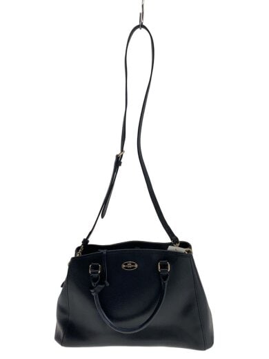 商品画像：トートバッグ/レザー/BLK/F34607/2way 1