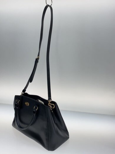 商品画像：トートバッグ/レザー/BLK/F34607/2way 2