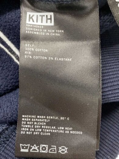 商品画像：City Script Hoodie/パーカー/XL/コットン/NVY/KHM030347/シミ・使用感有 4