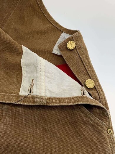 商品画像：オーバーオール/32/コットン/CML/無地 3