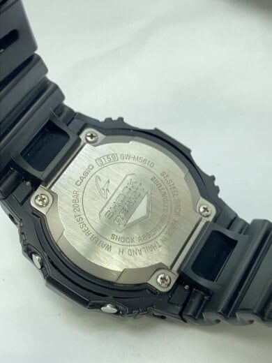 商品画像：ソーラー腕時計/デジタル/ラバー/BLK/BLK/GW-M5610 3