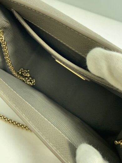 商品画像：ショルダーバッグ/レザー/BEG 7