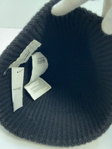 商品画像：ニットキャップ/--/ウール/BLK/メンズ/BFUHA106.018 3