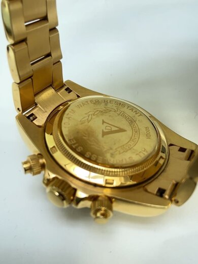 商品画像：クォーツ腕時計/アナログ/--/BLK/GLD/VD005 3