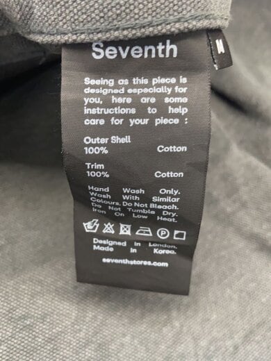 商品画像：Seventh/ショートパンツ/M/コットン/GRY/無地 6
