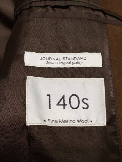 商品画像：チェスターコート/M/ウール/BRW/20-020-600-2000-3-0// 4
