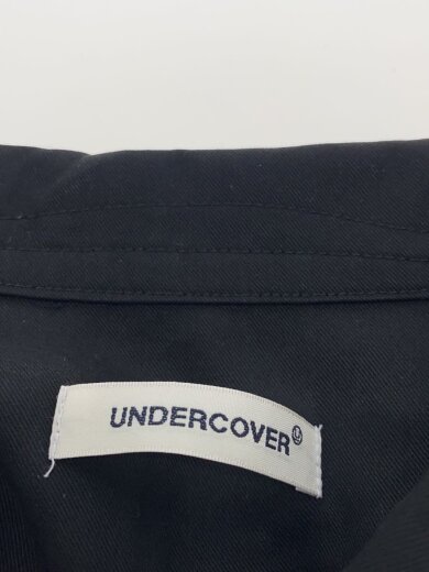 画像：UNDERCOVER24SS/ビエラ開襟長袖シャツ/長袖シャツ/3/ポリエステル/BLK/UP1D4401-23