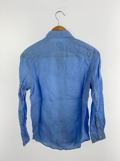 商品画像：classic fit/長袖シャツ/S/リネン/BLU 2