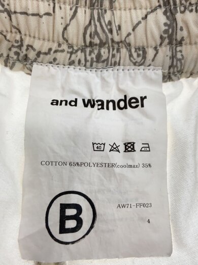 商品画像：ショートパンツ/4/コットン/WHT/AW71-FF023 4