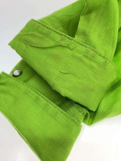 商品画像：ウエスタンシャツ/USA製/長袖シャツ/M/ポリエステル/GRN 7